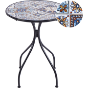 CIVITA - Tuintafel - Zwart - Metaal