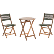 PROSSEDI - Bistroset - Groen - Acaciahout