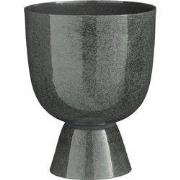 Mica Decorations James Bloempot op Standaard - H28 x Ø22 cm - Metaal -...