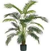Areca palm in pot green waterproof & UV resistant - h134xd50cm
