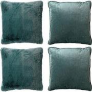 Dutch Decor KUSSENSET - 4-delig Soft Textures - 45x45 cm - inclusief b...