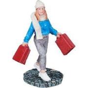 Shopping woman l5,5xw3,5xh6,5 cm