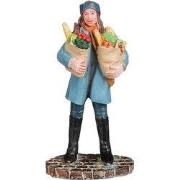 Market visitor carries groceries l3,5xb2,5xh7 cm