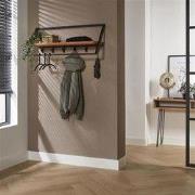 Kapstok 5-haaks Acaciahout Leandra