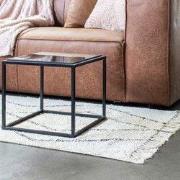 Vloerkleed 90 x 250cm - Beige & Zwart - Katoen Polyester - Vloerkleed ...