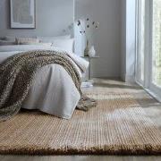 Laagpolig Loper - Rene Fringed Ribbed - Beige - 160x230 cm
