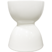 Fine Asianliving Keramische Kruk Wit Handgemaakt - Naida D33xH46cm