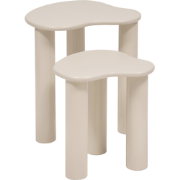 MISOU Bijzettafel - set van 2 - Salontafel - Koffietafel - Tafeltje - ...