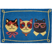 MOJICAP - Deurmat - Meerkleurig - 60 x 90 cm - Kokos