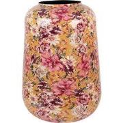 Clayre & Eef Vaas Ø 38x49 cm Geel Metaal