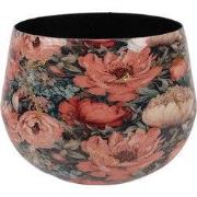 Clayre & Eef Vaas Ø 13x10 cm Roze Metaal