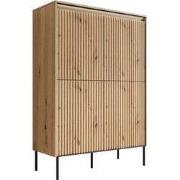Meubella - Dressoir Timoteo - Eiken - 98 cm - Hoog