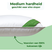 Ten Cate Gerecycled Halfdonzen Hoofdkussen - 60x70 cm