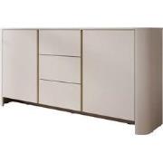 Meubella - Barbados - Dressoir - Beige - 168x39x84 cm