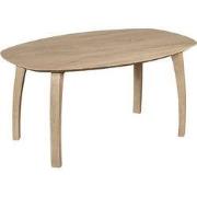 Lewis & Loft Eettafel Luna – Deens ovaal – 160 x 100 cm – Naturel