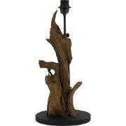 Light & Living - Lampvoet IKAL - Ø25x50cm - Bruin