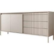 Meubella - Dressoir Saran - Beige - 187 cm