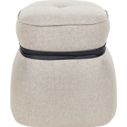 MONTEREY - Poef - Beige - Linnen