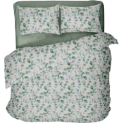 Ten Cate Katoenen Tweepersoons Dekbedovertrek - 200x200/220 - Eucalypt...