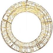 Krans metaal 1800l 58x12 cm luxury