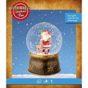LED schudbol d13h17.5 cm warm wit kerst