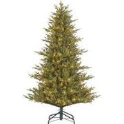 Kunstkerstboom Meran groen H230 x dia. 137 cm met 408 LED warm wit