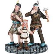 Carnaval figurines l6,5xb3,5xh7,5 cm