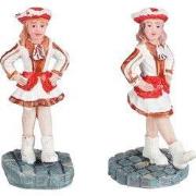 Carnaval dansers girls 2 stuks l2,5xb3xh5 cm