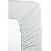 Hotel Home Collection - Jersey Hoeslaken - 190/200x200+30 cm - Zilver ...