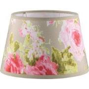 Home sweet home lampenkap Flowers - grijs