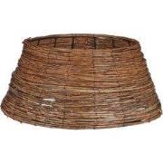 Mica Decorations Kerstboommand - H21 x Ø50 cm - Wilgentakken - Bruin