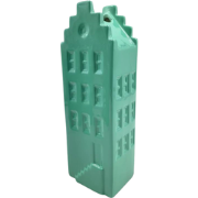 Flower Vase - House Vase - Ceramic - Sea Green -6x5,5x18 cm