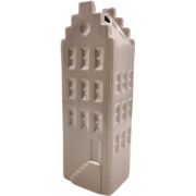 Flower Vase - House Vase - Ceramic - Taupe -5x4,5x14,5 cm