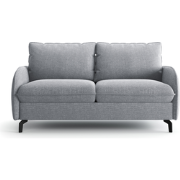 Sofá cama de 3 plazas en tela beige - BIANCA