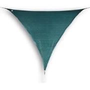 hanSe® Schaduwdoek Driehoek Waterdoorlatend 4x4x4 m Zonnedoek Groen