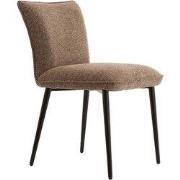 Light&living Eetkamerstoel 58x47x80 cm VADENI bruin-grijs+zwart - set ...