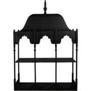 Clayre & Eef Wandrek 102x25x157 cm Zwart Metaal