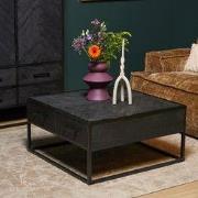 Starfurn - Salontafel New York - Zwart - 80x80x40 cm