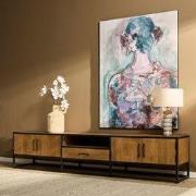 Starfurn - Tv meubel Denver - Bruin - 45x240x50 cm