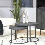 Starfurn - Salontafel  - Zwart - 61x61x45 cm