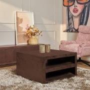Starfurn - Salontafel Brussel - Bruin - 80x80x40 cm