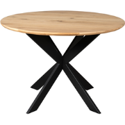 Starfurn - Eettafel Ferris - Bruin - 110x110x76 cm