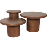 Starfurn - Salontafel Maya - Bruin - 70x70x45 cm