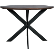 Starfurn - Eettafel Madison - Zwart - 150x150x76 cm