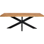 Starfurn - Boomstamtafel Denver - Bruin - 90x180x76 cm