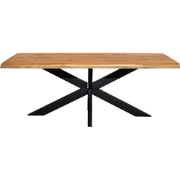 Starfurn - Boomstamtafel Denver - Bruin - 100x240x76 cm