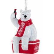 Coca-Cola Polar Bear On Cooler 3.5 Inch