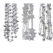 Kralenketting plc ster zilver assorti