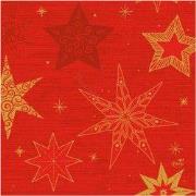 Servet l33b33cm stories red 20st