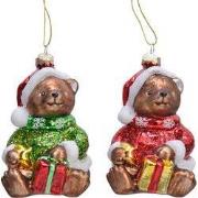 Beer glas hang l6b5,2h12 cm bruin a2